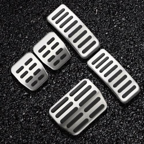 Wholesale Stainless Steel Car Pedal Pedals for Audi TT Pedale VW SEAT SKODA Golf 3 4 Polo 9N3 Octavia Ibiza Fabia A1 A2 A3 GTI