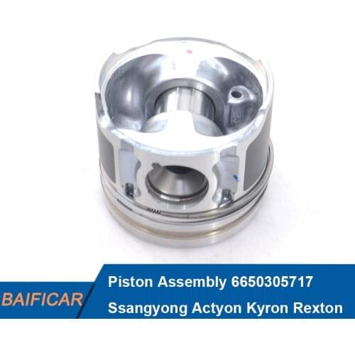 Baificar Brand New Genuine Piston Assembly 6650305717 For Ssangyong Actyon Kyron Rexton Korando
