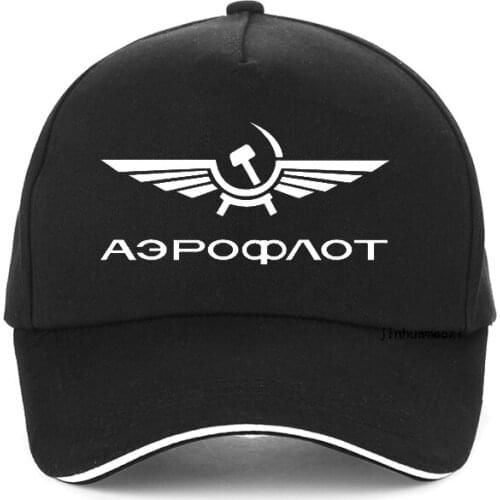 Fashion Brand Aeroflot Baseball cap CCCP Civil Aviation Print Men cap ussr Russia airforce hip hop hat adjustable snapback hats