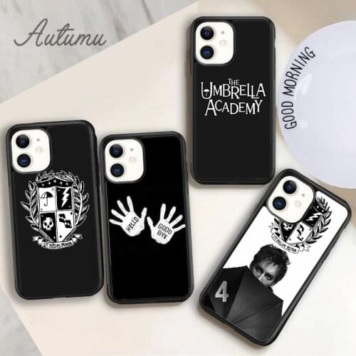 TV The Umbrella Academy Phone Case for iPhone 11 12 Pro Max mini X XR XS SE 2020 5 6S 7 8 Plus Samsung Galaxy S9 S10 Cover shell