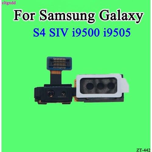 Cltgxdd 1 Piece Replacement Parts Ear Speaker Earpiece For Samsung Galaxy S4 SIV i9500 i9505 Light Sensor Connector