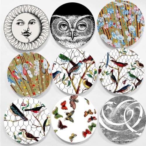 2020 Latest Style Decorative Plate Italy Design Wall Plate Practical Handicraft Ornaments Home/Bar/Room/Restaurant