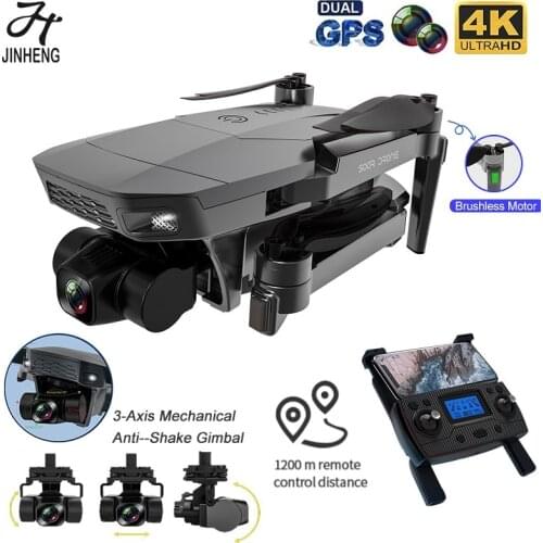 JINHENG SG907MAX GPS Drone 4K HD Dual Camera 5G Professional Aerial Photography Brushless Motor RC Foldable Quadcopter