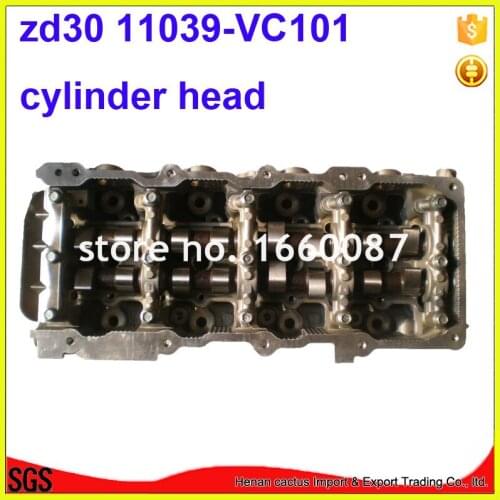 Complete ZD30 cylinder head assy 11039-VC10A 11039-VC101 for Nissan 2953cc