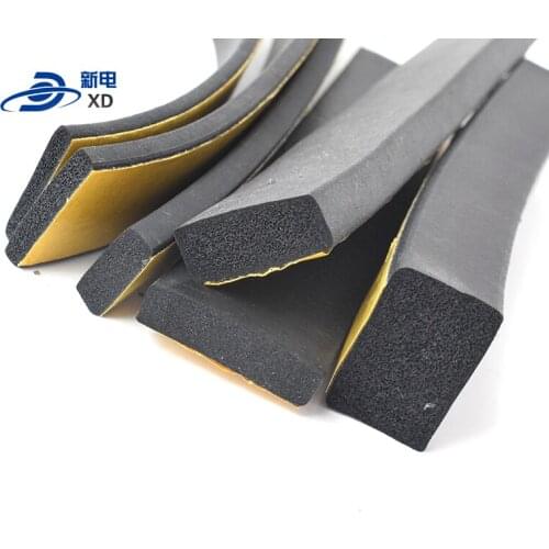 China refrigerator door closed cell epdm foam rubber strip