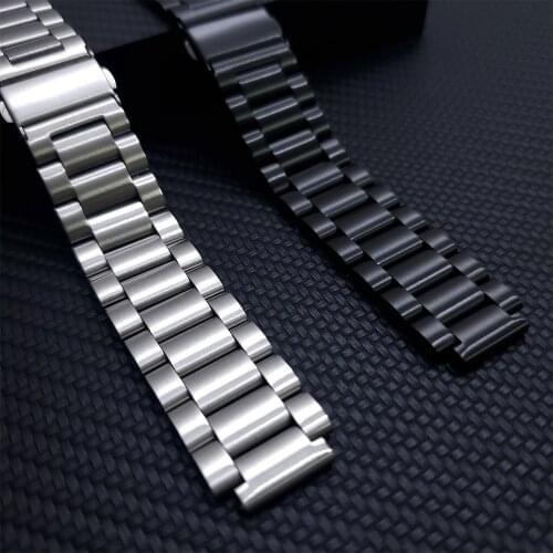 Metal Stainless Steel Strap For Garmin Forerunner 220 230 235 630 620 735XT / Approach S20 S5 S6 Watch Band Bracelet With Tool