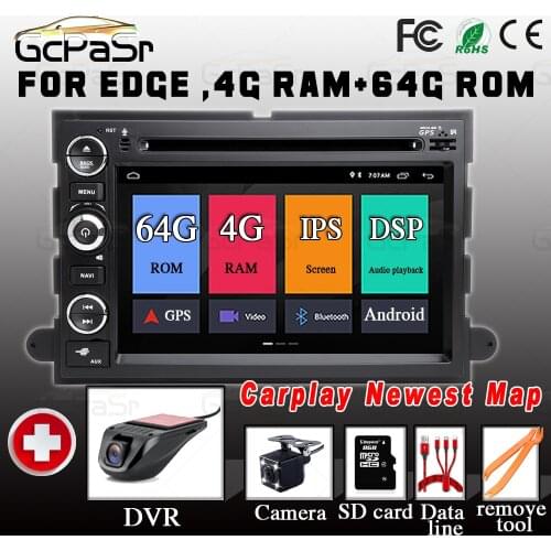 DSP 4G DVD 2Din GPS Car Radio Multimedia for Ford F150 F350 F450 F550 F250 fusión expedición Mustang Explorer borde navegación