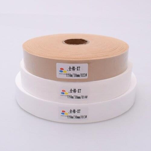 Wholesale 150 M cotton Overlock cloth and cotton edging cloths fabric for home textile pajamas and Bibs Hemming edging Cloth