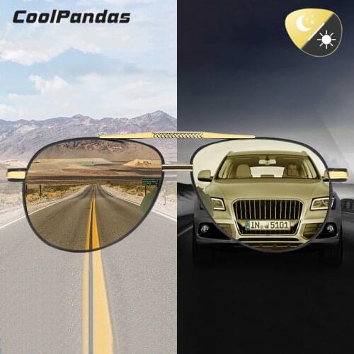 2020 New Aviation Photochromic Sunglasses Men Polarized HD Chameleon Glasses Driving Shades Sun Glasses Male oculos gafas lentes