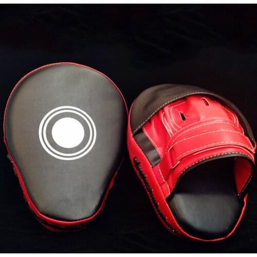 Fitness Training Arc Boxing Hand Target Sport Adjustable ittens Gloves Free Combat Taekwondo Fight MMA Muay Thai Kick PU Boxer