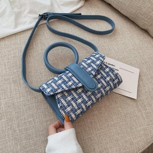 High Quality Massenger Bag Lady Style Fashion Handbag fashion crossbody Versatile Shoulder Bag Summer Envelope Bag for Female