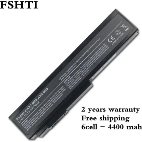2PCS/Battery For Asus N53 N53D N53E N53F N53J N53JC N53JE N53JF N53JG N53JI N53JL N53JN N53JQ N53JR N53JT N53JV A32-M50 A33-M50
