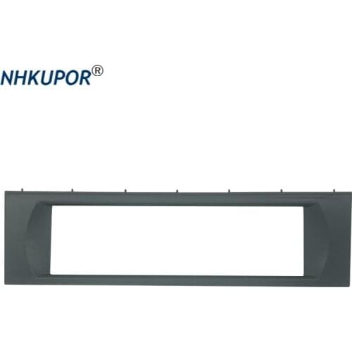 1 Din Car Radio Audio Fascia For Audi A4 2003 CD/DVD Player Stereo Dashboard Plate Panel Installation Trim Frame Kit