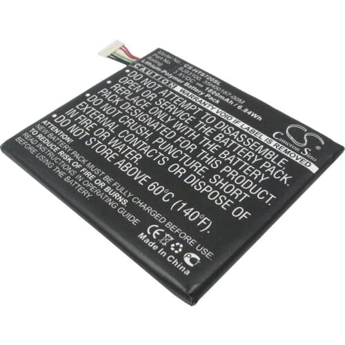 CS 1800mAh/6.84Wh battery for HTC Endeavor,G23,One X,One X LTE,One XT,S720e,S720t,35H00187-01M, BJ83100, PJ83100