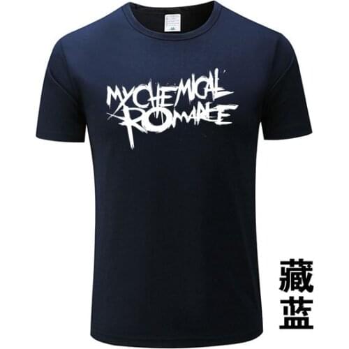My Chemical Romance Men T Shirt Candle Punk Band Sign Tops Comfortable Short Sleeve Mens TShirt Harajuku Women Tees TShirts NNH