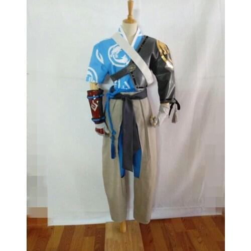 Customize Overwatch Hanzo Skin Young Master Cosplay Costume Outfit