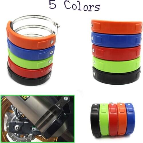 Hot sell motorcycle accessories Silencer/Exhaust Oval Exhaust Orange Protector For DUCATI S4RS S4 rs 2006-2008 2007