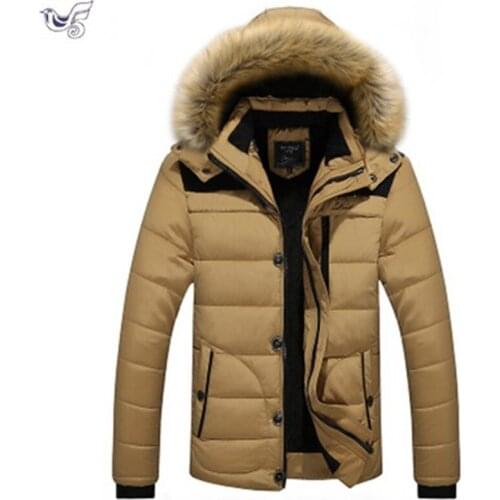 Plus Size M~4XL 5XL Men Winter Fleece Fur Warm Thick Jacket Cotton Soft Military Parka Jacket Men Detachable Hood Coat Jacket