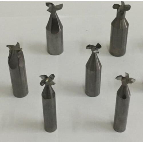 Unstandard Customer end mill with diameter 8MM long 75mm milling cutter,no coating end mill drill