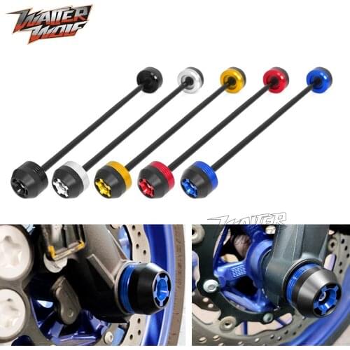 NEW Front Axle Fork Wheel Crash Slider Protector For YAMAHA MT-07 MT-09 TRACER FJ FZ MT 07 09 XSR 700 900 Motorcycle Accessories