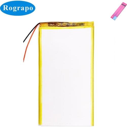 New Tablet PC Battery For Teclast P70 3G 4G 3.7V Li-Polymer Replacement Accumulator 2-Wires