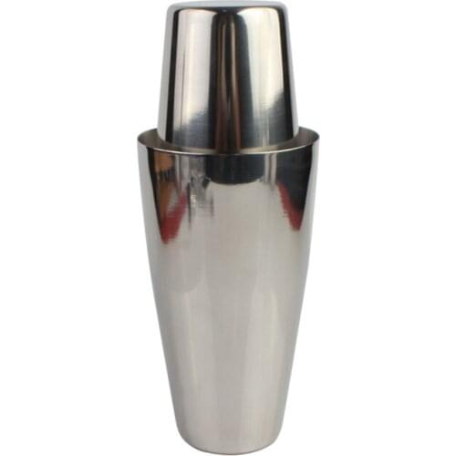Professional Stainless Steel Cocktail Shaker Tin on Tin Classic Bartender Cocktail Shaker Boston Shaker Drink Party Bar Tools