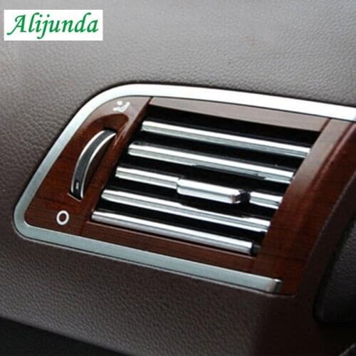 3m 6mm U-style air conditioner outlet ventilation grille chrome trim for Audi Q3 Q5 SQ5 Q7 A1 A3 S3 A4 S4 BMW 1 2 3 4 5 6 7
