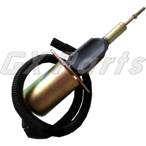 12V SA463912 SA-4639-12 3932545 Fuel Shutdown Solenoid Fit for Cummins Diesel Engines