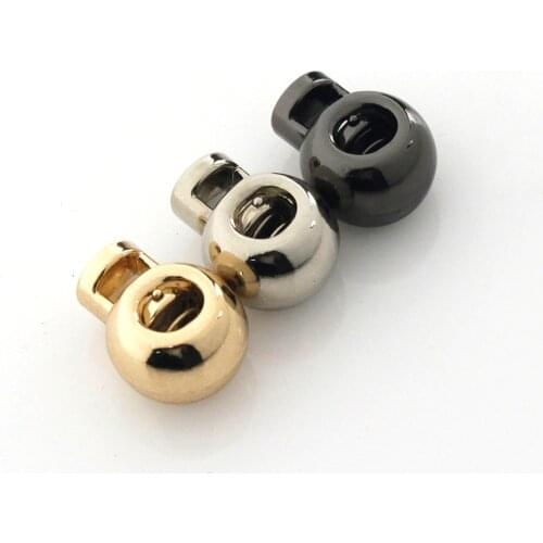 2pcs Zinc Alloy Beam Rope Buckle Fashion Single Holes Clasp for DIY Clothes Bag Sportswear Shoelace Rope Parts Accessories