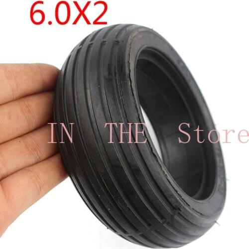 6.0x2 rubber solid tire fits for Electric Balanced Car Electric Scooter 6.0*2 tyre