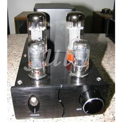 6J4P+EL34B tube 6W+6W single-ended class A tube amplifier, study room amplifier/headphone amplifier