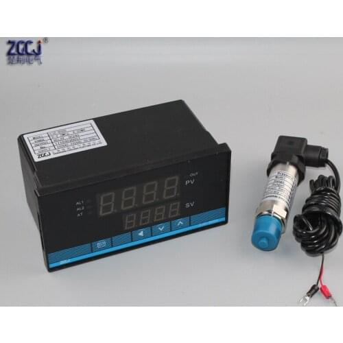 Large 0-2.5Mpa , 4-20mA digital pressure controller with pressure sensor transmitter digital pressure switch pressure gauge