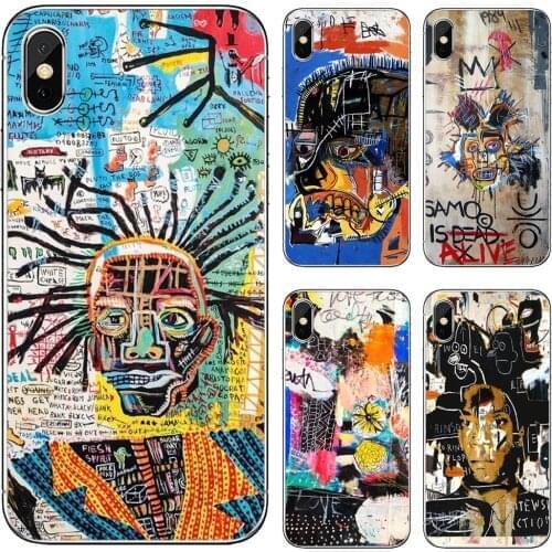 For Huawei Honor 6 6A 7 7X 7A 7C 8 8C 8X 9 9X 10 10i 20 Lite Play Pro Jean-Michel-Basquiat-Art-Graffiti Phone Case