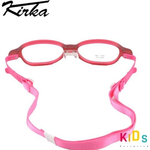 Kirka Baby Unbreakable Eyeglass Frames Flexible Eyewear Cute Fashion Optical Prescription Spectacle Glasses Frame For Children