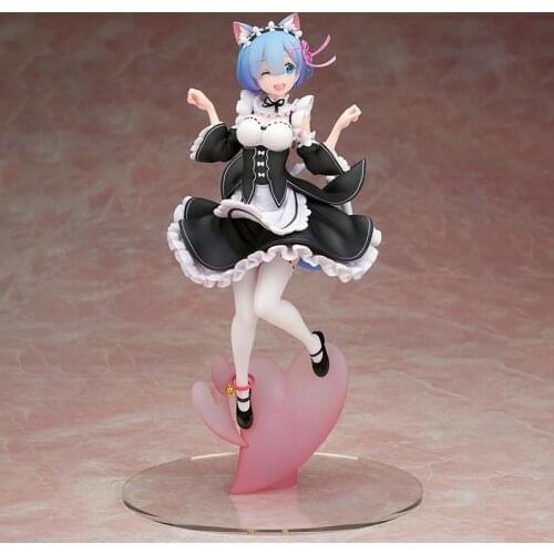 Anime Re:ZERO-Starting Life in Another world Ram&Rem Figure Maid Rem Action Figure PVC Model Toys