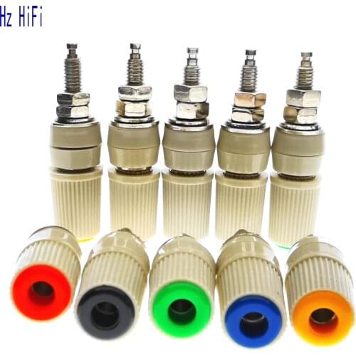 HOT NEW 30A Connector Amplifier Terminal Binding Post Banana Speaker Plug Jack Adapter Socket