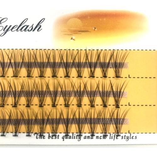 NICOO 10D Individual Eyelash Russia Silk Eyelash Extension Cluster Eye Lashes Grafting False Eyelashes Fake Lash Makeup Tools