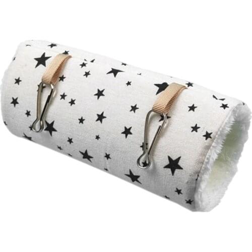 Hammock Bed Tunnel Shape Nest for Sugar Glider Cage Accessories Hideout for Parrot Ferret Squirrel Hamster