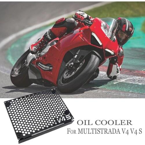 NEW Motorcycle Oil Cooler Radiator Guard For Ducati Multistrada V4 V4 S