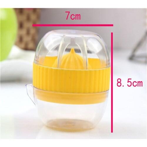 Manual household juicer multifunctional plastic mini lemon juicer manual drinking orange lemon citrus fruit juicer