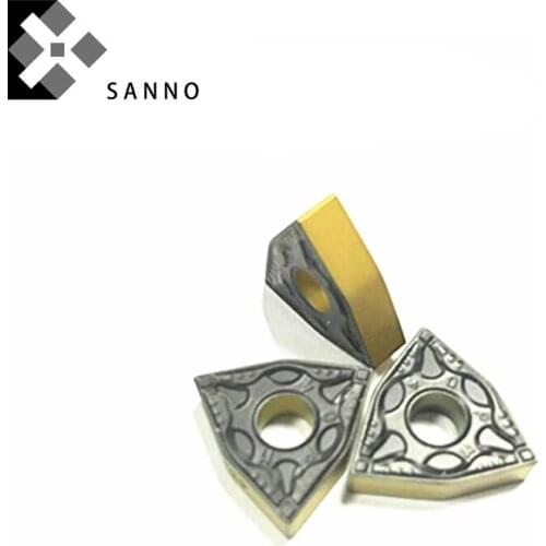High quality WNMG080404 / 080408 / 080412-PM 4225 / 4235 / 4325 cutting lathe tools cnc indexable turnin inserts