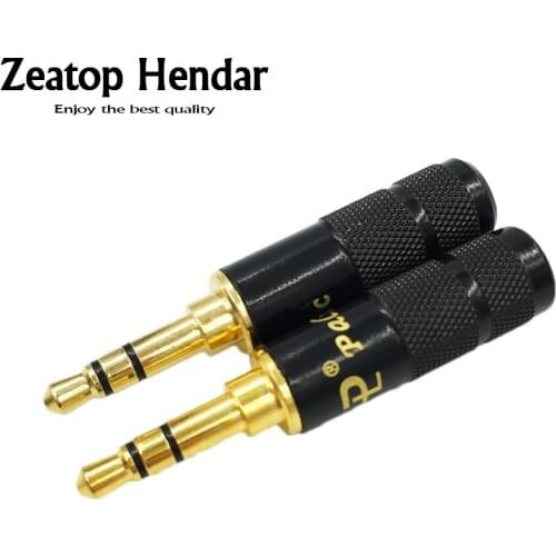 100Pcs Barss 3.5mm 3 4 Pole Stereo Audio Plug 3.5 Repair Headphone Jack Cable Solder DIY Adapter Connector