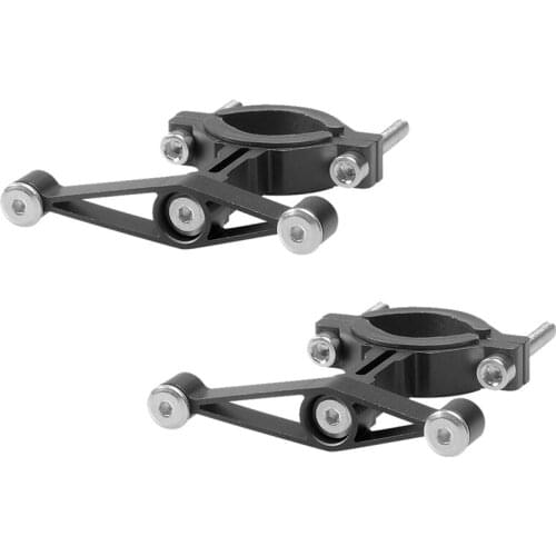 2Pack Bike Water Bottle Mount Adapter Bicycle Water Cup Cage Holder Adjustable for Bike Handlebar Seatpost Fork