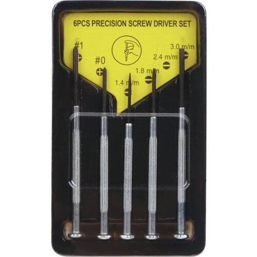 5Pcs/Set Precision Screwdriver Micro Jewelers Mini Watchmakers Tools New Sell
