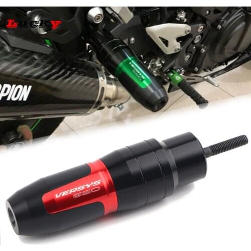 For SUZUKI V-Strom 650/XT Vstrom DL650 2017-2020 Motorcycle CNC Accessoires Falling protection Exhaust Sliders Crash pads slider