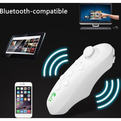 VR PARK Y1 Bluetooth Joystick Wireless Remote Controller VR Remote Controller Game Pad Joypad For 3D Glasses Android IOS Phone