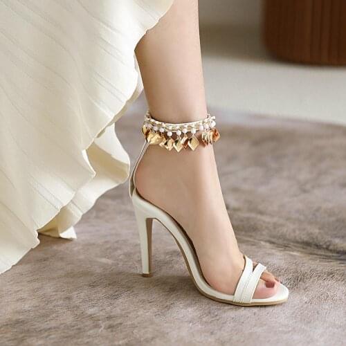 Sexy Ladies High Heels sandals Women Shoes 2021 Summer Shoes Women Pumps Woman Party Shoes Super High Heel sandals 32-43