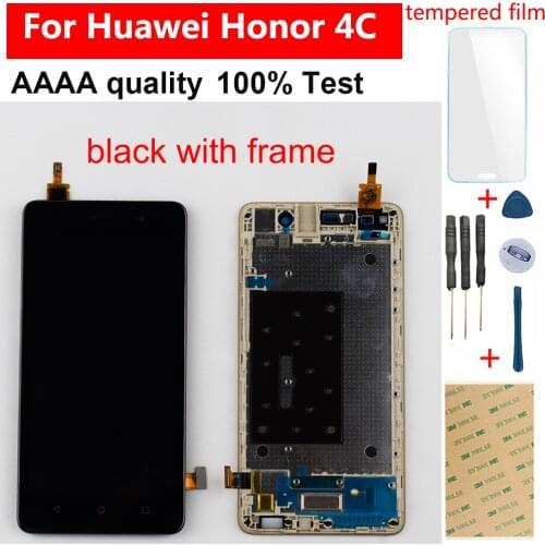 For Huawei Honor 4C LCD Diplsy CHM-U01/G Play Mini CHC-U01 CHC-U03 For Honor 4C LCD Touch Screen Digitizer Assembly Size 5.0
