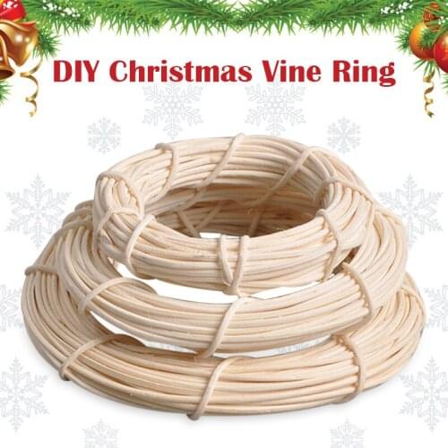 DIY Crafts Natural Rattan Wreaths White Indonesian Vine for Christmas Best Price