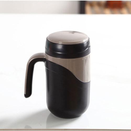 Ceramics Thermos Cup with Handle 380ml Tea Cup Insulated Coffee Mug for Office Desk Home Drinking Thermos Water Cups 35